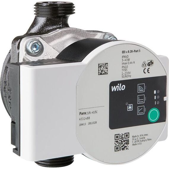 Насосная группа Uni-fitt DN25, с термосмесителем, Wilo Para 25/6, изображение 2